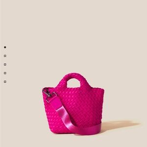 Naghedi NYC St. Barth Miami Pink Petit Tote